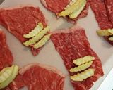 牛巻きカボチャ赤だし味噌風作り方1写真