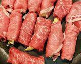 牛巻きカボチャ赤だし味噌風作り方2写真