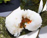 いくらと大葉のおにぎり作り方4写真