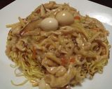 肉野菜あんかけ焼きそば✿作り方6写真