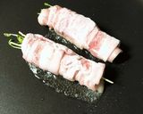 映え！？簡単！美味しい！豆苗で野菜巻き串作り方13写真