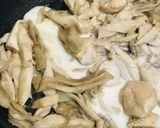 鶏肉&キノコの豆乳クリームソース仕上げ作り方3写真
