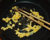 納豆に炒り卵と大根おろし作り方1写真