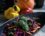 青じそドレッシング　温野菜サラダ作り方9写真