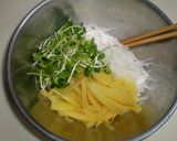 簡単！沢庵と大根の中華風サラダ作り方2写真