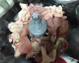 鶏ぶつ切りからの三色丼作り方2写真