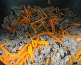 牛肉と根菜の菜種炒め作り方15写真