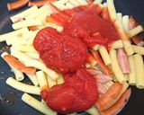 ウインナーとトマトのケチャマヨペンネ作り方5写真