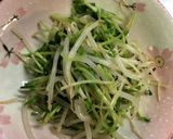 豆苗ともやしのしょうがナムル作り方4写真
