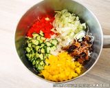 麻辣黑木耳彩蔬麵線沙拉．柯媽媽の植物燕窩作り方5写真