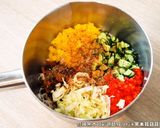 麻辣黑木耳彩蔬麵線沙拉．柯媽媽の植物燕窩作り方6写真