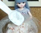 リカちゃん♡はんぺんカニマヨボール作り方4写真