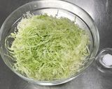 即席！ザワークラウト風キャベツの浅漬け作り方1写真
