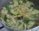 オクラとなすの味噌汁♪作り方4写真