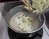 ナスともち麦のスープ作り方7写真