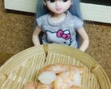 リカちゃん♡はんぺん蟹ワンタンえびスープ作り方5写真