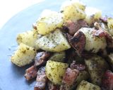 ベーコン&ポテト★バジルソース焼き作り方10写真