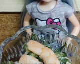 リカちゃん♡つるむらさき蜂蜜エビマヨ和え作り方9写真