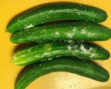 胡瓜☆ミョウガの酢の物作り方1写真