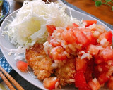 簡単♡万能作り置き♡トマトサルサ作り方4写真