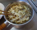最速のつけ麺うどん作り方15写真