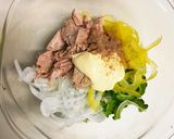 シャキシャキ♡ゴーヤとツナのサラダ作り方4写真
