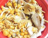 レンジ用圧力鍋でなめこと白菜の煮びたし風作り方2写真