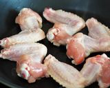 さつまいもと手羽先の照り焼きバター作り方2写真