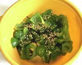 ぱりぱりピーマンと塩昆布の無限ナムル作り方3写真