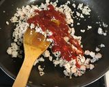 なすと鶏ひき肉の味噌&ドライカレーチーズ作り方6写真