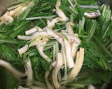 お出汁も美味しい☆水菜とお揚げの煮浸し作り方5写真