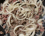 赤堀農場♪万願寺とうがらしの甘辛挽肉炒め作り方4写真
