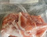 豚のオニオンガリバタ醤油焼き(*^^*)作り方2写真