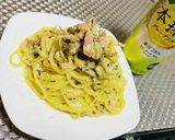 キノコたっぷり♪こってりカルボナーラ♪作り方6写真