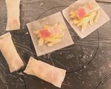 焼売の皮でベーコンチーズ巻き作り方2写真