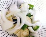 余った野菜で！ナスとピーマンの肉野菜炒め作り方2写真