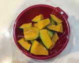 簡単♪かぼちゃサラダ作り方1写真
