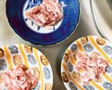 レンジ大根豚こまスタミナ旨味味青椒肉絲風作り方2写真