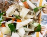 レンジ大根豚こまスタミナ旨味味青椒肉絲風作り方12写真