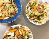 レンジ大根豚こまスタミナ旨味味青椒肉絲風作り方15写真