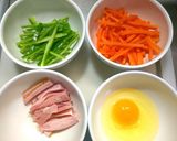 ソーミンチャンプルー◎そうめんの焼きそば作り方1写真