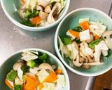 レンジトマトのミネストローネダッカルビ風作り方17写真