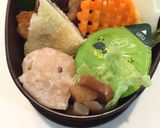 黒豆ご飯　肉巻き弁当　詰め方作り方4写真