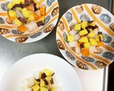 全てレンジ温野菜卵南蛮丼味チャンプル作り方7写真