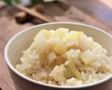 赤いビーツと生姜の炊き込みご飯作り方6写真