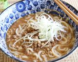 大満足♪ぶっかけ担々うどん作り方5写真