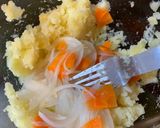 業スーの鶏そぼろで簡単！ポテサラ作り方3写真