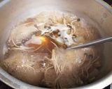 旨味アップ～干し野菜入りかき玉汁作り方3写真