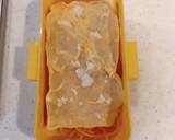 お弁当にレンジで簡単！玉子2段オムパスタ作り方8写真