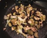 ナスと鶏ひき肉の甘味噌炒め作り方4写真